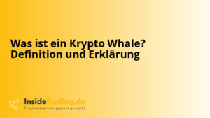 Was ist ein Krypto Whale? Definition und Erklärung